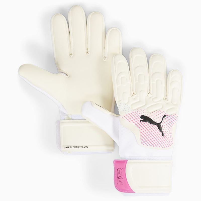 Puma | Women's FUTURE Match Goalkeeper Gloves - White-Poison Pink-Black