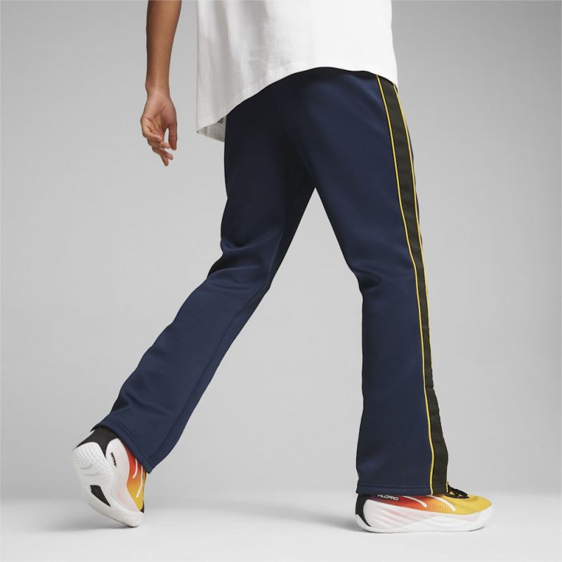 Puma | Men's SHOWTIME Puma | Men's HOOPS Basketball Double Knit Pants - Club Navy