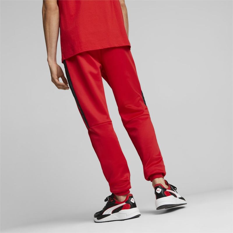 Puma | Men's Scuderia Ferrari Race MT7 Track Pants - Rosso Corsa