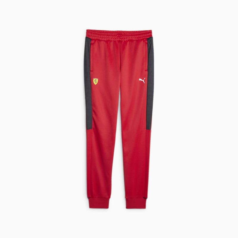 Puma | Men's Scuderia Ferrari Race MT7 Track Pants - Rosso Corsa