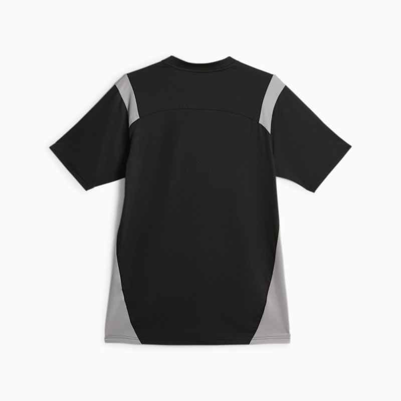 Puma | Men's KING Pro Jersey - Black-Concrete Gray