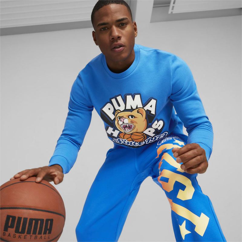 Puma | Men's DYLAN Basketball Sweatshirt - Ultra Blue