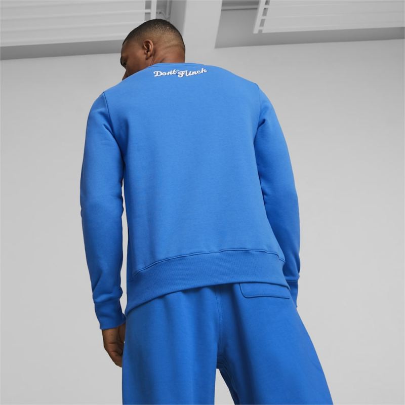 Puma | Men's DYLAN Basketball Sweatshirt - Ultra Blue