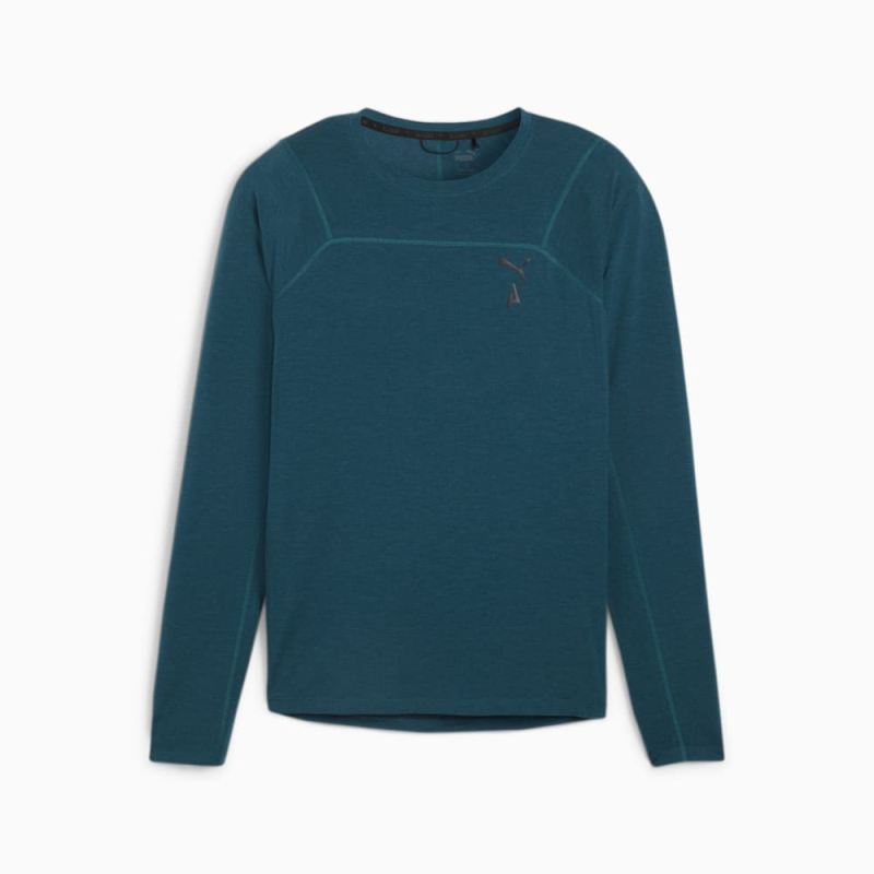 Puma | Men's SEASONS Long Sleeve Shirt - Ocean Tropic