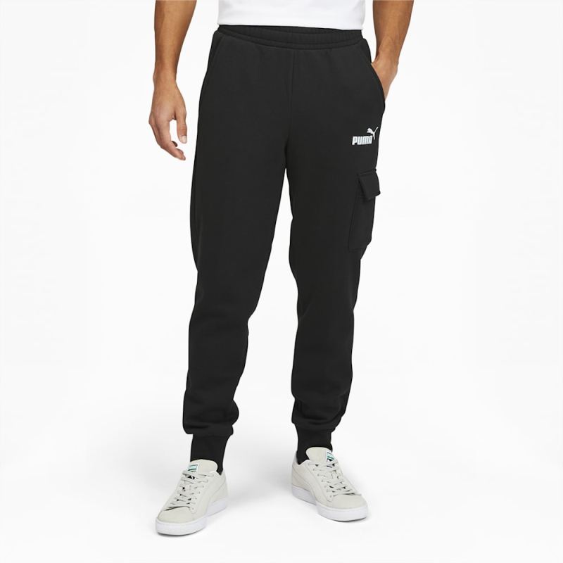 Puma | Men's Essentials Cargo Pants - Black