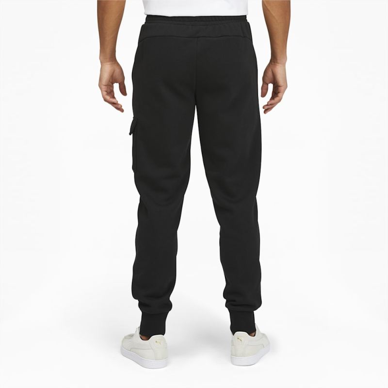 Puma | Men's Essentials Cargo Pants - Black