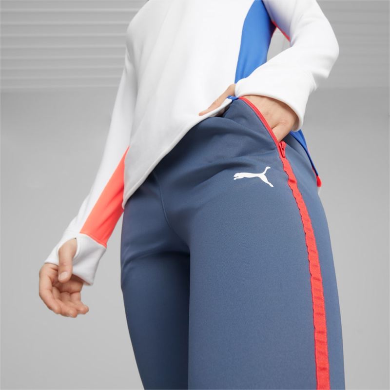 Puma | Women's individualBLAZE Soccer Training Pants - Inky Blue-Fire Orchid