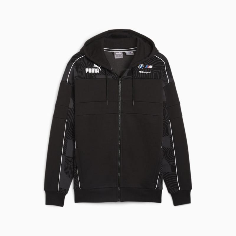 Puma | Men's BMW M Motorsport SDS Motorsports Hooded Sweat Jacket - Black