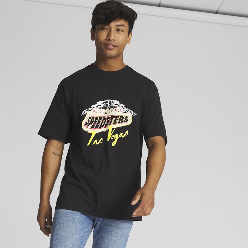 Puma | Men's Scuderia Ferrari Race Garage Crews Las Vegas Tee - Black