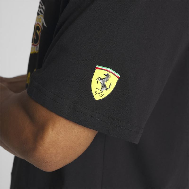 Puma | Men's Scuderia Ferrari Race Garage Crews Las Vegas Tee - Black