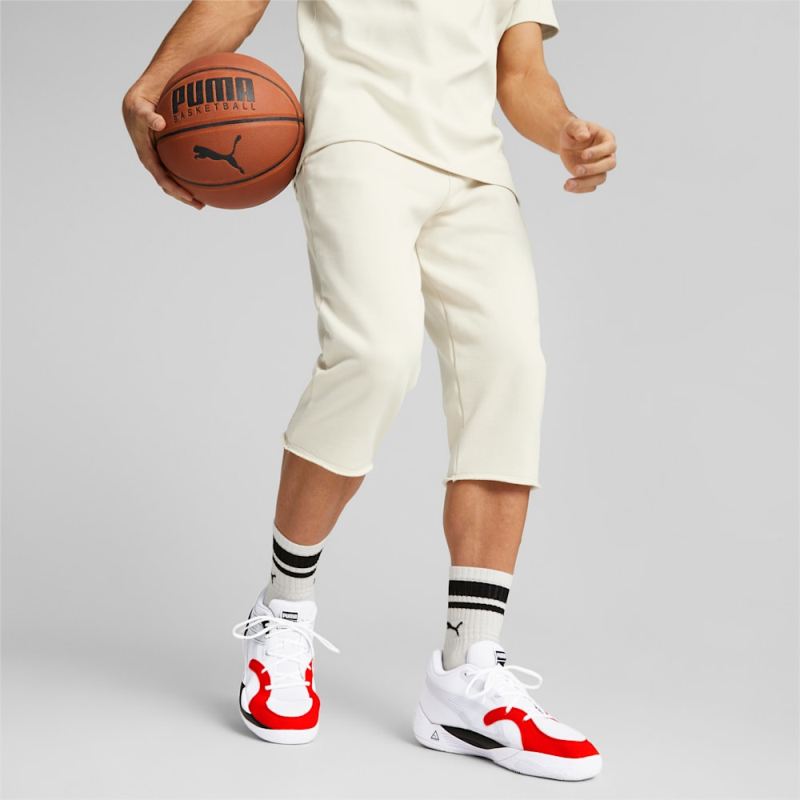 Puma | Men's Above the Clouds Basketball Knit Pant - Alpine Snow