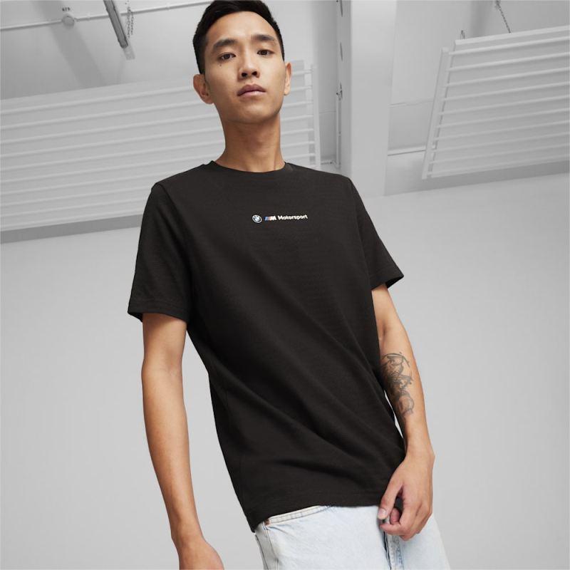 Puma | Men's BMW M Motorsport Jacquard Tee - Black