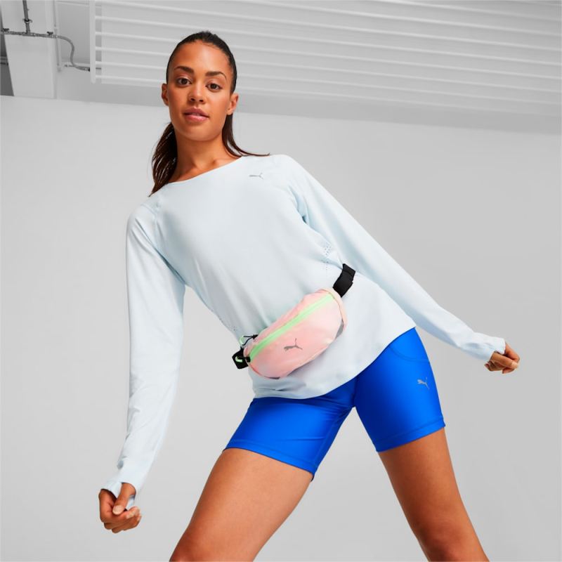 Puma | Women's Performance Running Classic Waist Bag - Koral Ice