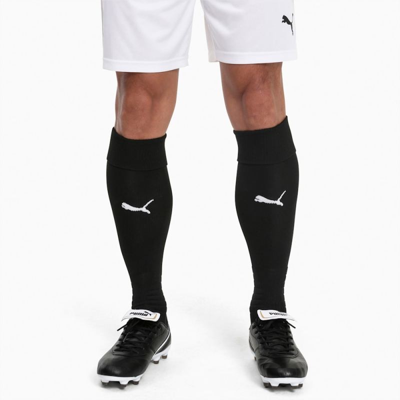 Puma | Men's Liga Soccer Socks [1 Pair] - Black-White