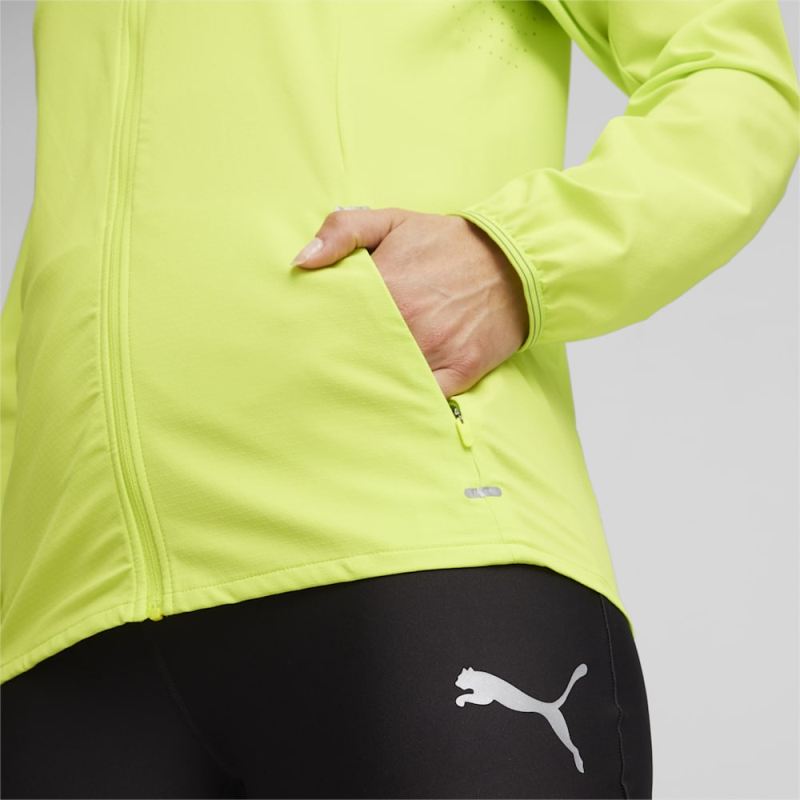 Puma | Women's RUN Elite Jacket - Lime Pow