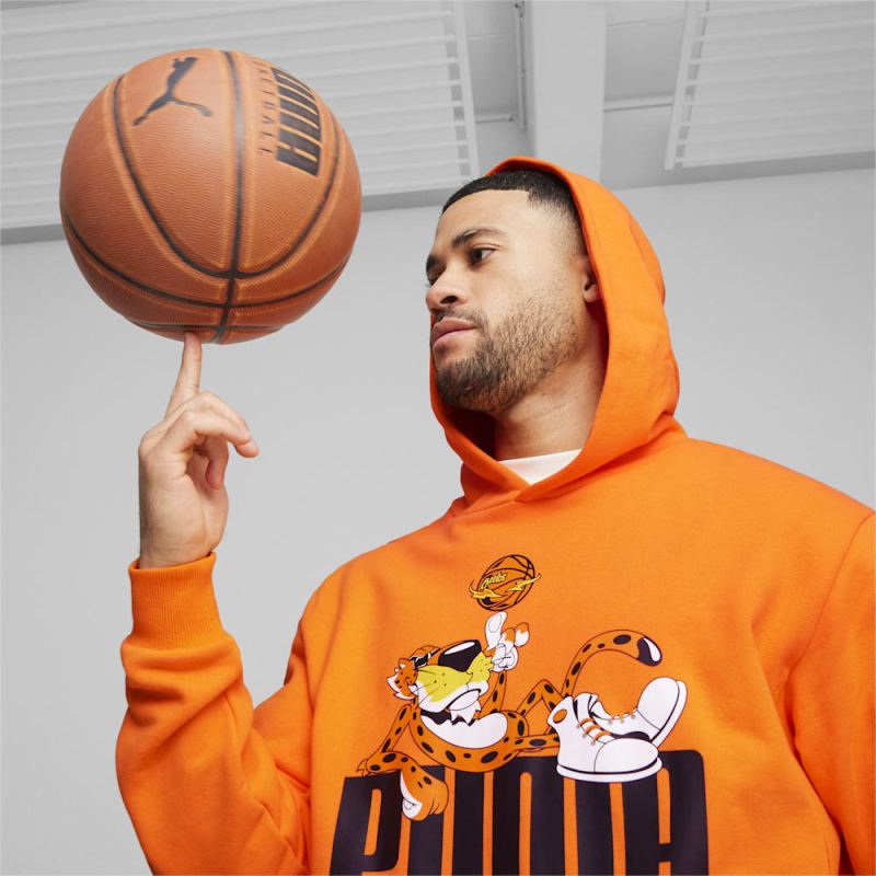 Puma | Men's HOOPS x CHEETOS Hoodie - Rickie Orange