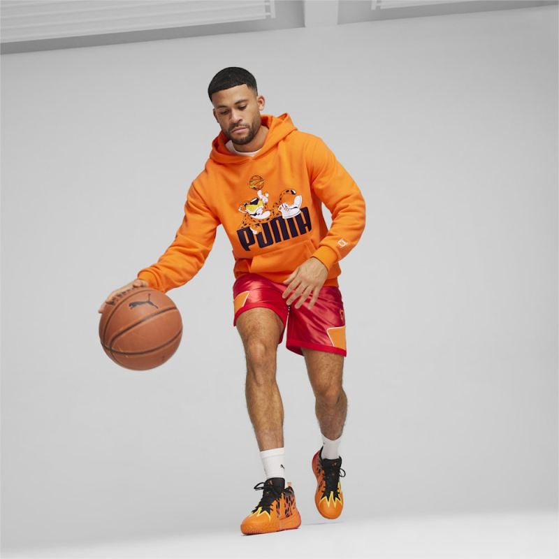 Puma | Men's HOOPS x CHEETOS Hoodie - Rickie Orange