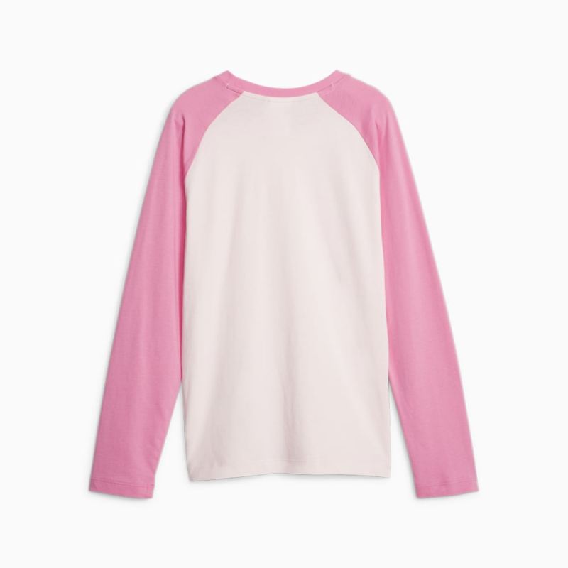 Puma | Girls Puma | Girls x SPONGEBOB SQUAREPANTS Kids Long Sleeve Tee - Frosty Pink