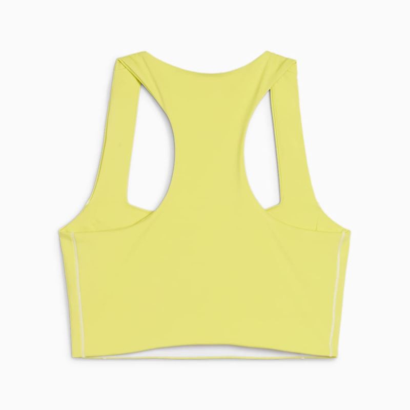 Puma | Women's T7 Crop Top - Lime Sheen