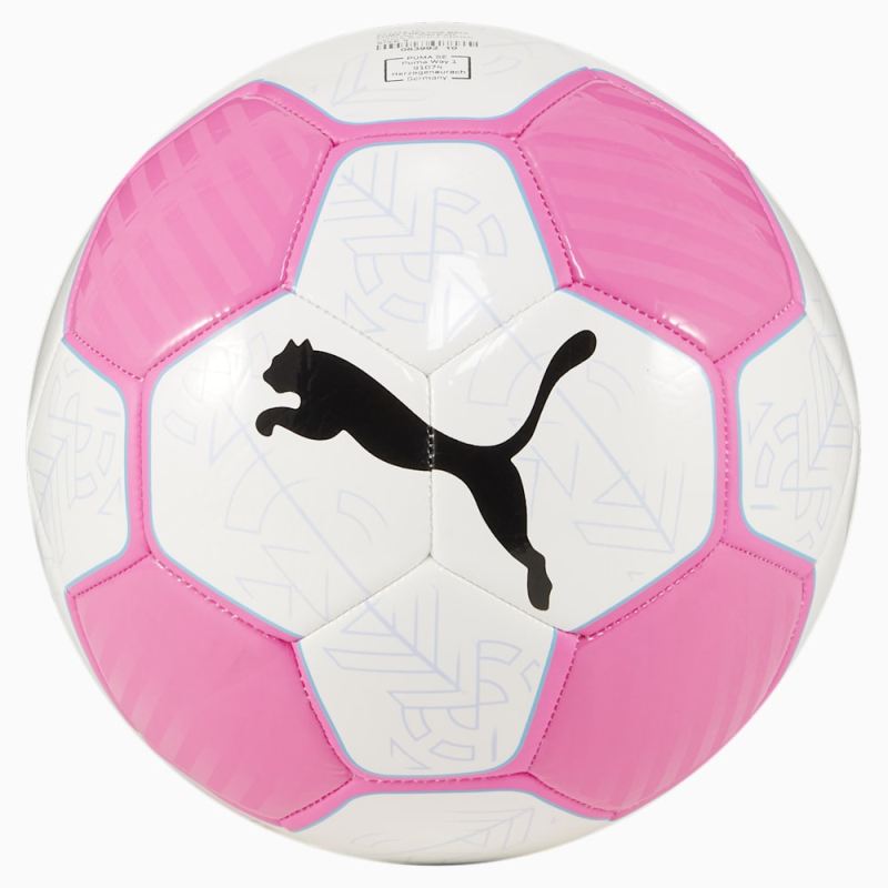 Puma | Women's Prestige Soccer Ball - White-Poison Pink-Luminous Blue