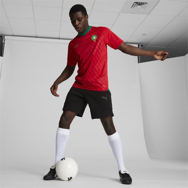 Puma | Men's FRMF WWC Home Replica Jersey - Red-Power Green