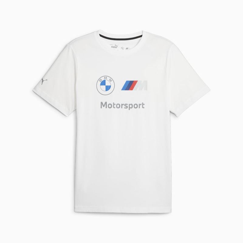 Puma | Men's BMW M Motorsport ESS Logo Tee - White