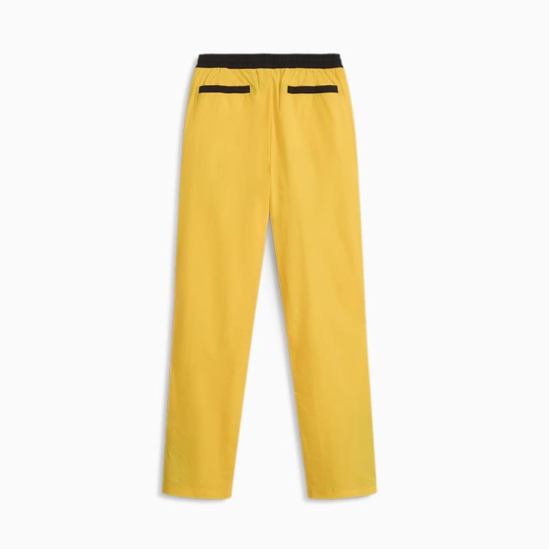 Puma | Men's x PORSCHE Basketball Woven Pants - Sport Yellow-Black