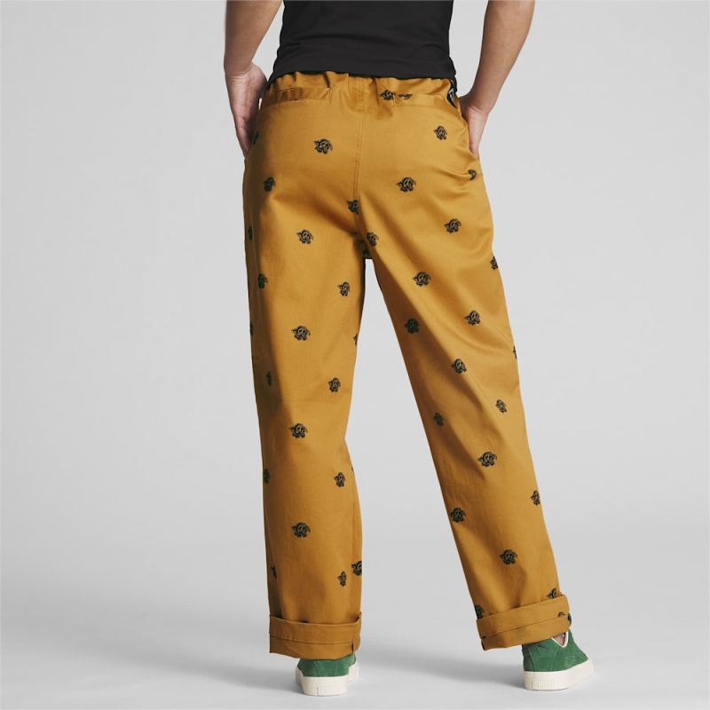 Puma | Women's x TROPHY HUNTING Basketball Pants - Apple Cinnamon-AOP