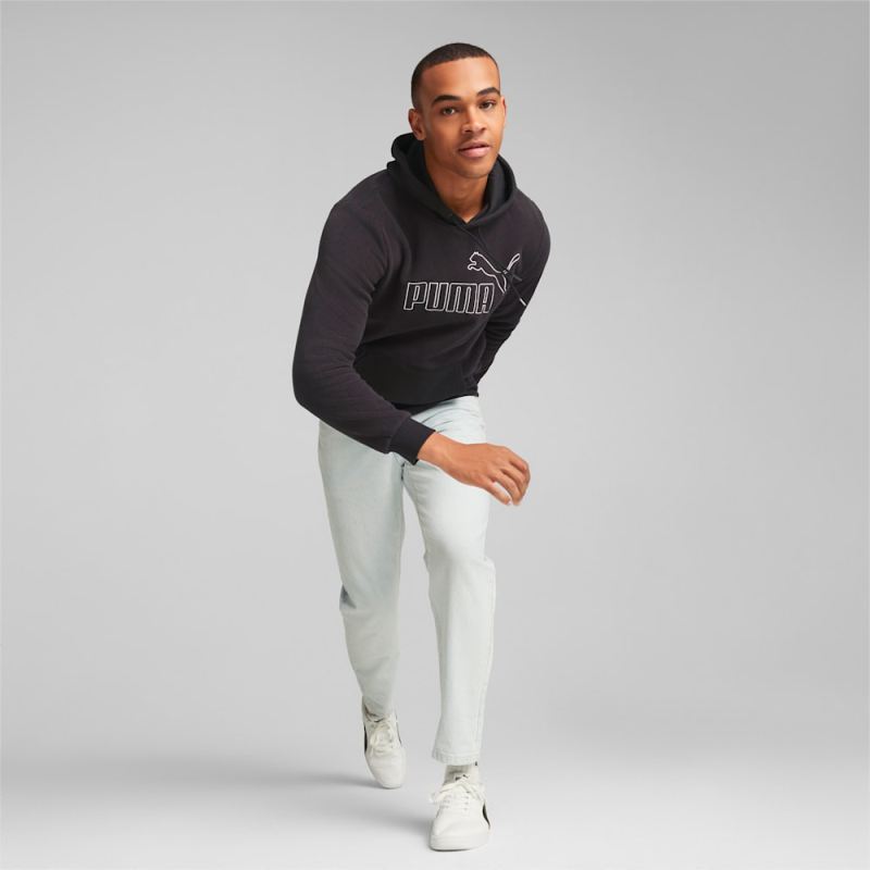 Puma | Men's Essentials Polar Fleece Hoodie - Black