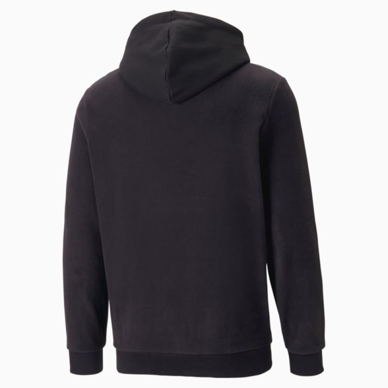 Puma | Men's Essentials Polar Fleece Hoodie - Black