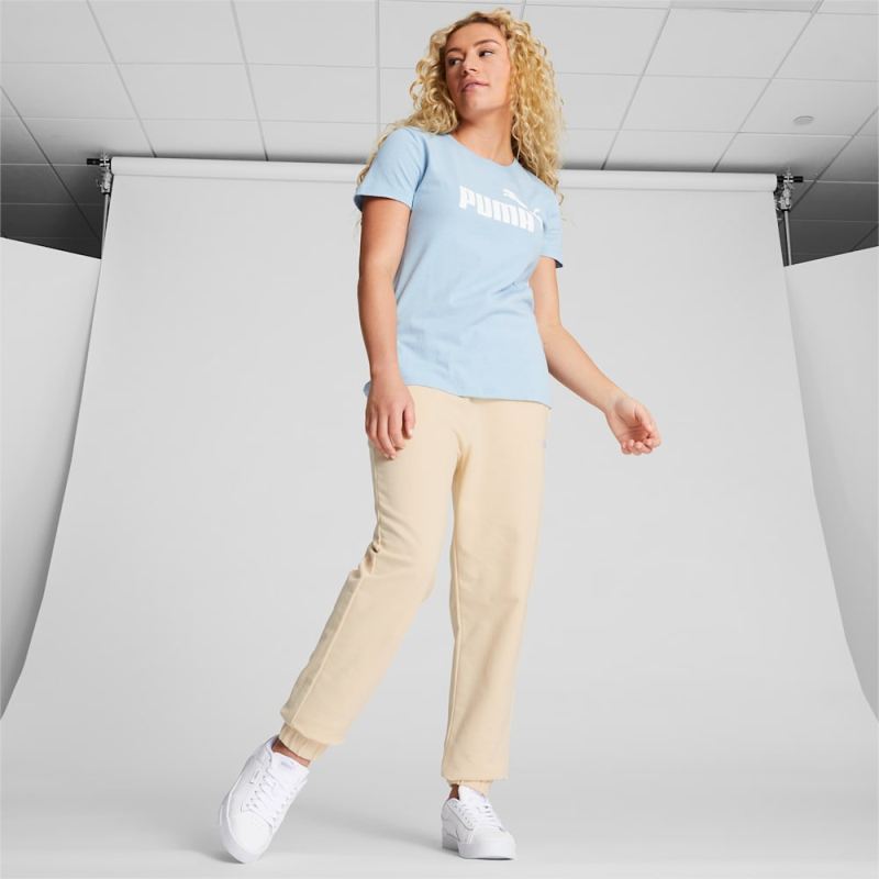 Puma | Women's High Waist Sweatpants - Creme Brulee