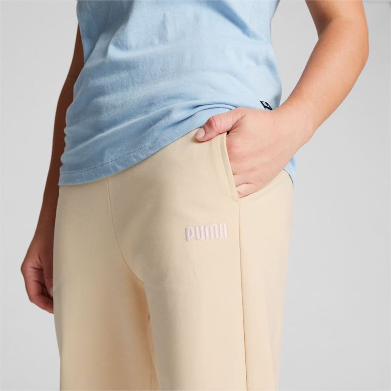 Puma | Women's High Waist Sweatpants - Creme Brulee