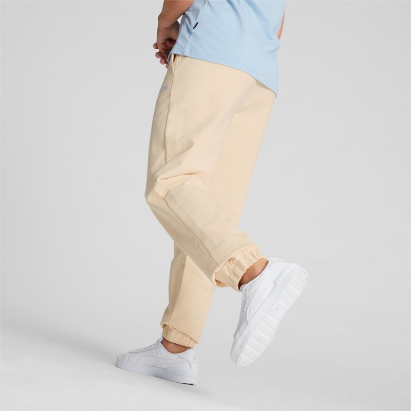 Puma | Women's High Waist Sweatpants - Creme Brulee