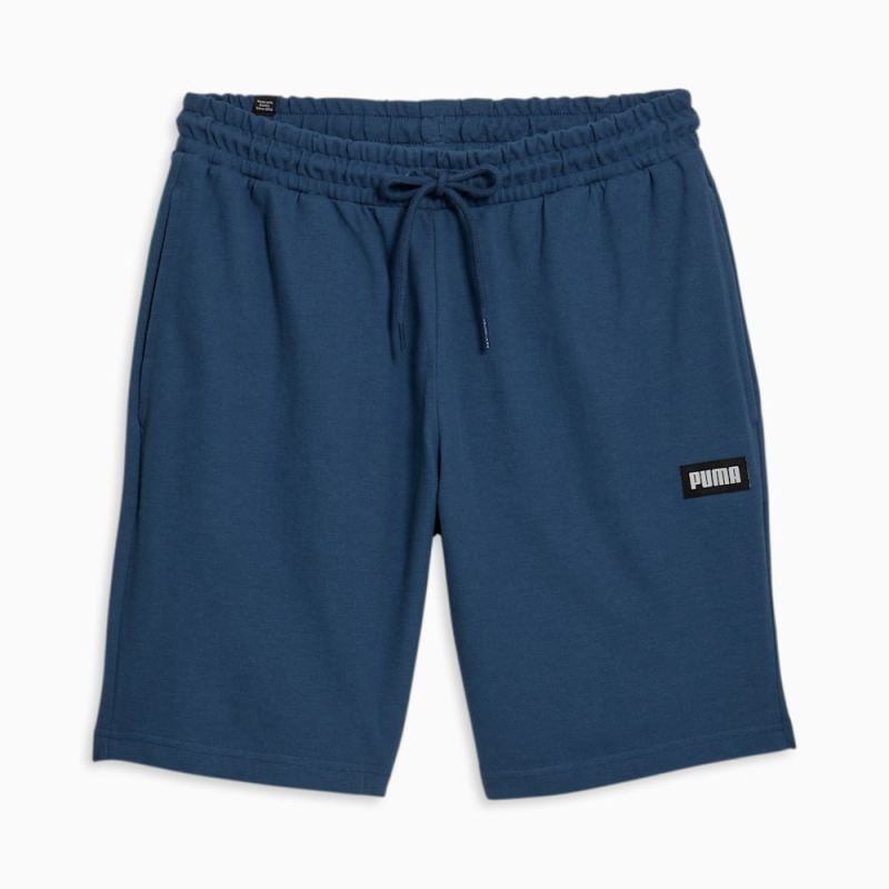 Puma | Men's Logo Shorts - Dark Denim