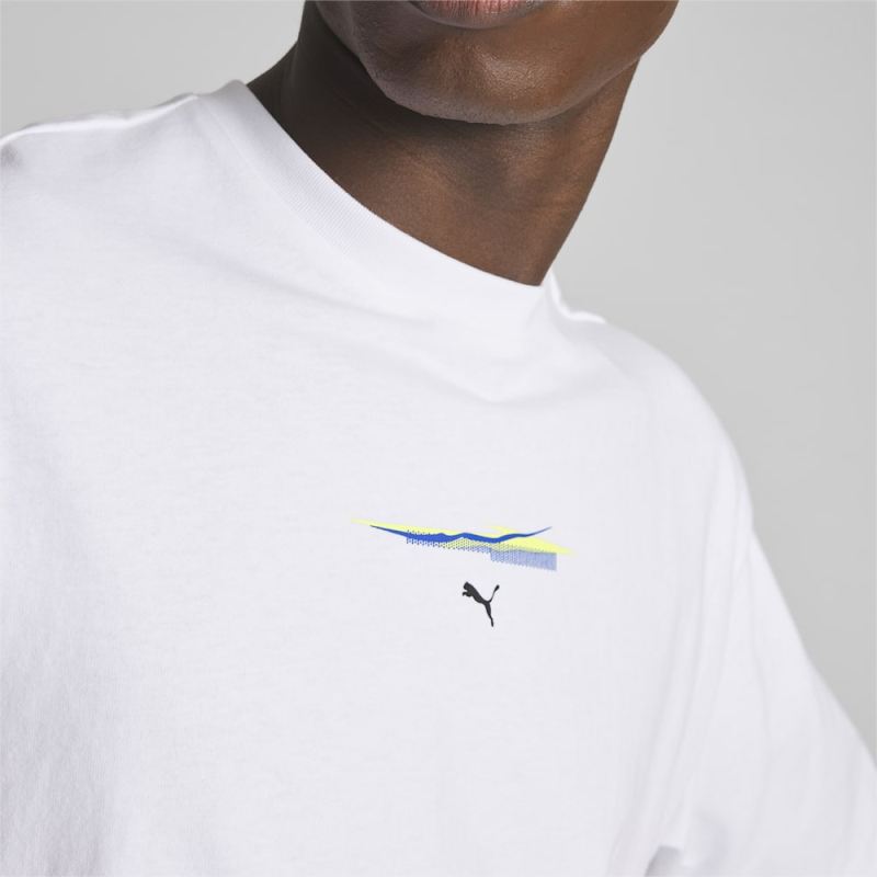 Puma | Men's BMW M Motorsport Lichtenstein Tee - White