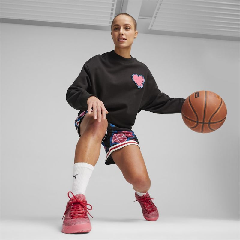 Puma | Women's Whole Lotta Love Basketball Sweatshirt - Black