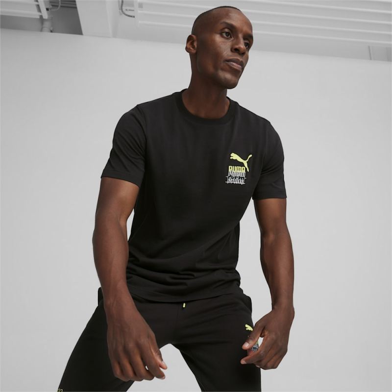 Puma | Men's BRAND LOVE Graphic Tee - Black