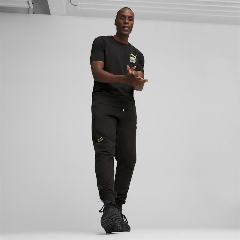 Puma | Men's BRAND LOVE Graphic Tee - Black