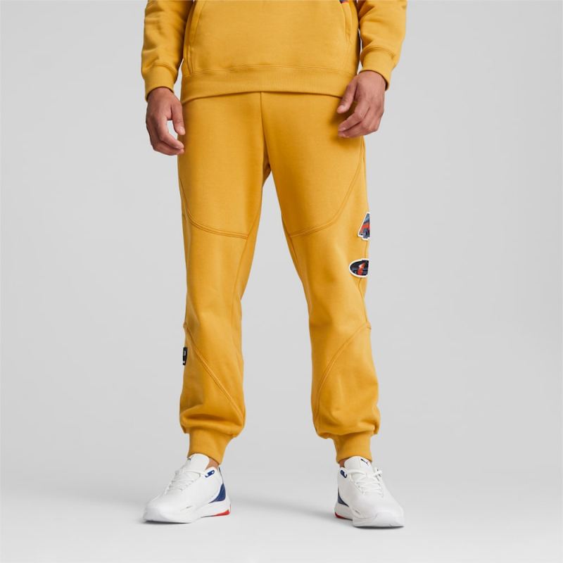 Puma | Men's BMW M Motorsport Statement Sweatpants - Amber