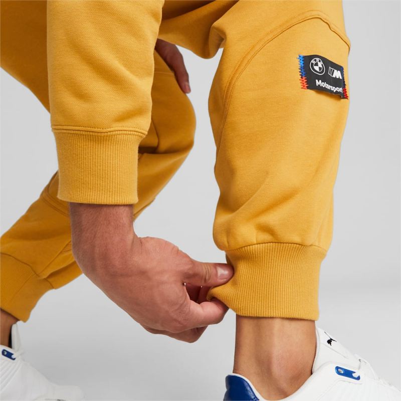 Puma | Men's BMW M Motorsport Statement Sweatpants - Amber