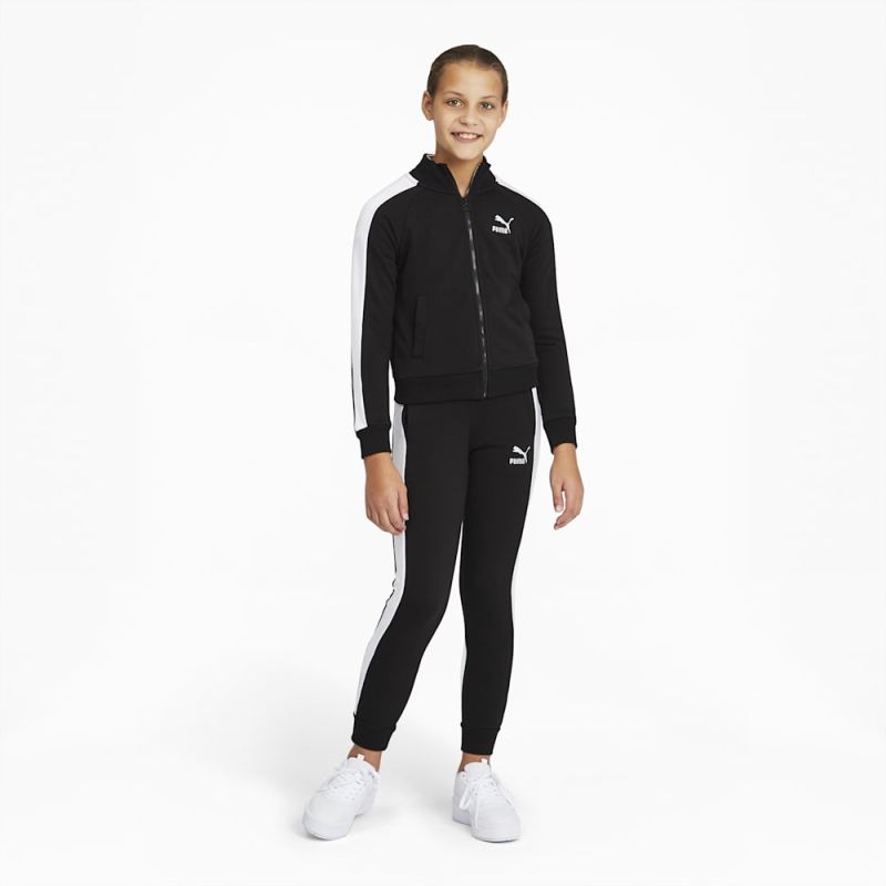 Puma | Girls Classics T7 Track Pants - Black