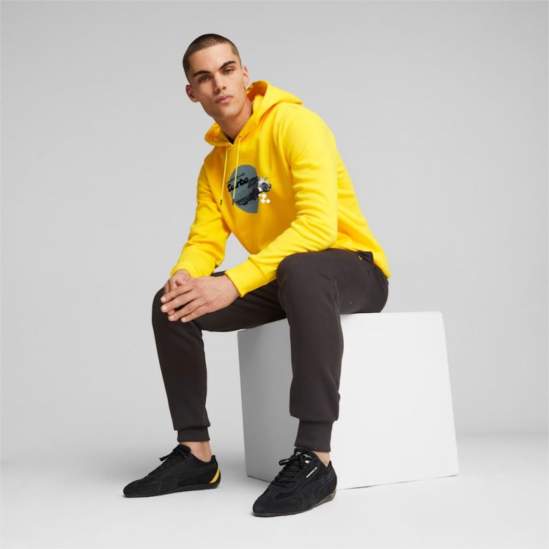 Puma | Men's Porsche Legacy Sweatshirt - Sport Yellow