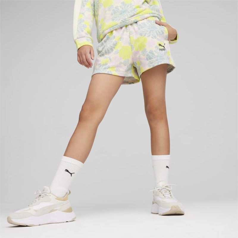 Puma | Girls T7 Shorts - Alpine Snow