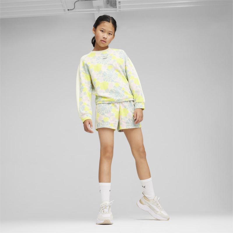 Puma | Girls T7 Shorts - Alpine Snow