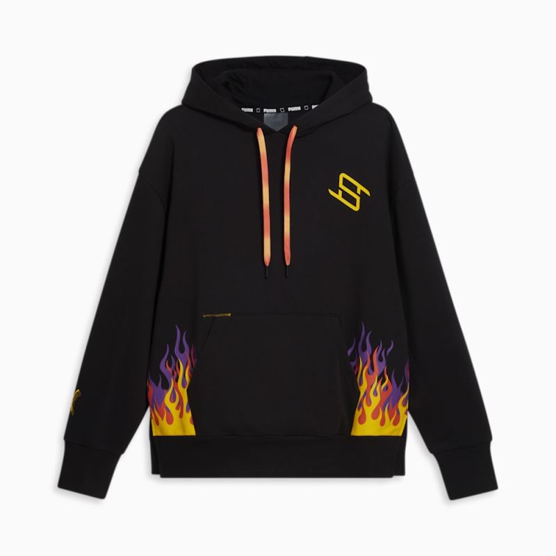 Puma | Women's STEWIE x FIRE Basketball Hoodie - Black