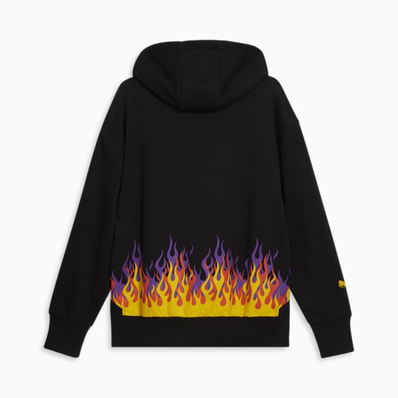 Puma | Women's STEWIE x FIRE Basketball Hoodie - Black