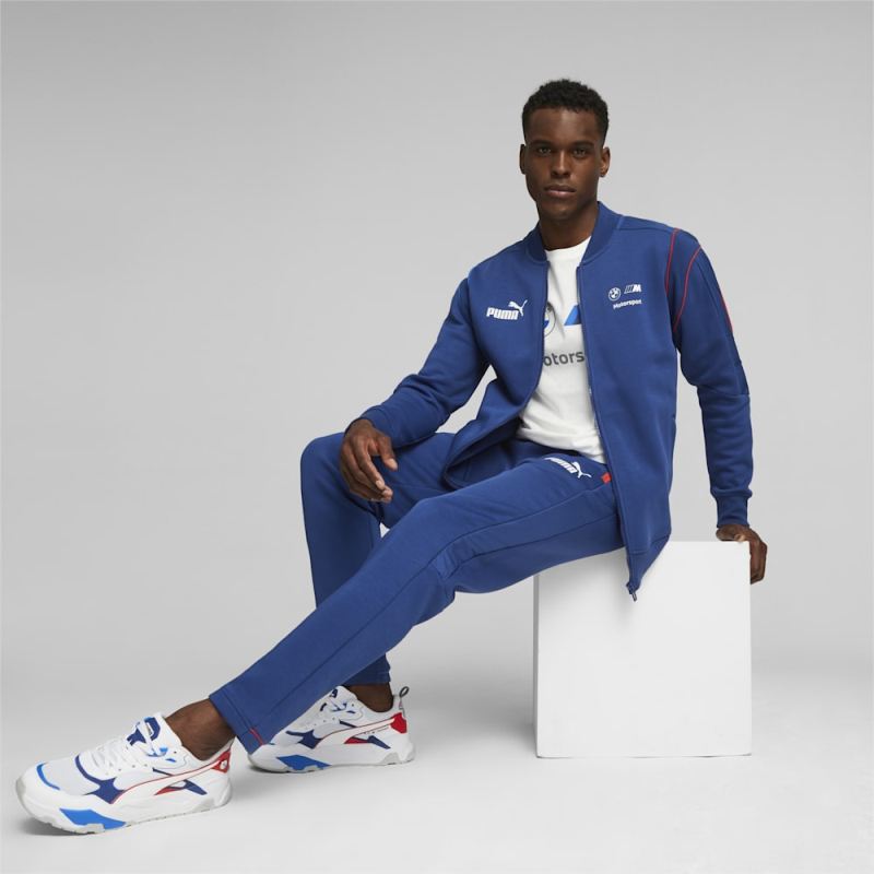 Puma | Men's BMW M Motorsport MT7 Sweat Jacket - Pro Blue-M Color