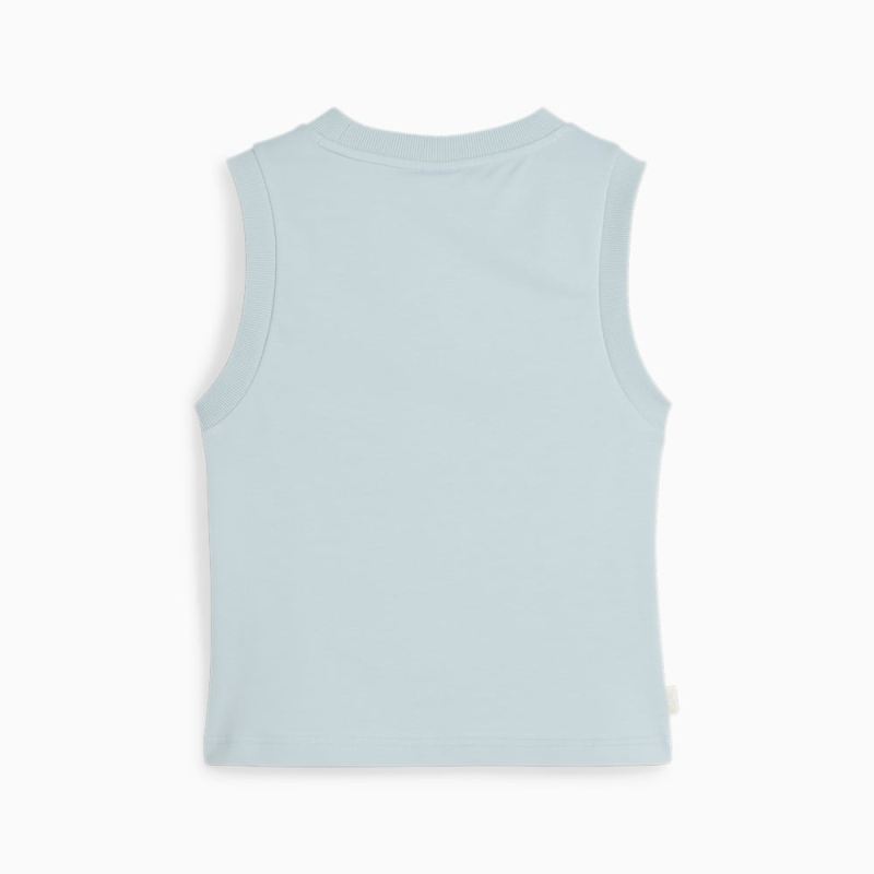 Puma | Women's INFUSE Slim Tank - Turquoise Surf