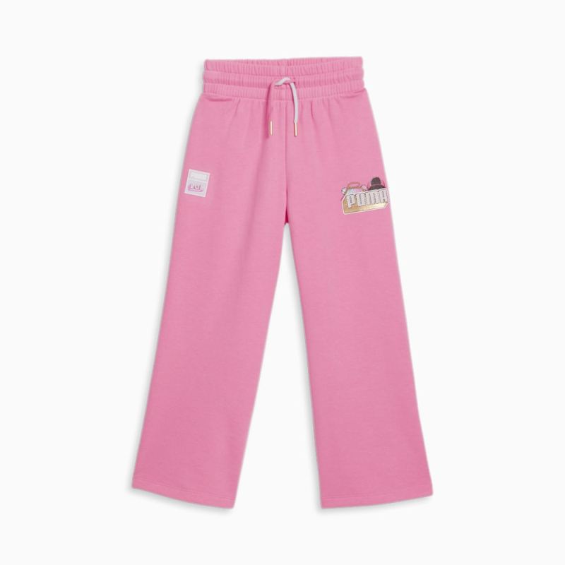 Puma | Girls Puma | Girls x L.O.L. SURPRISE! Little Kids Wide Leg Pants - STRAWBERRY BURST