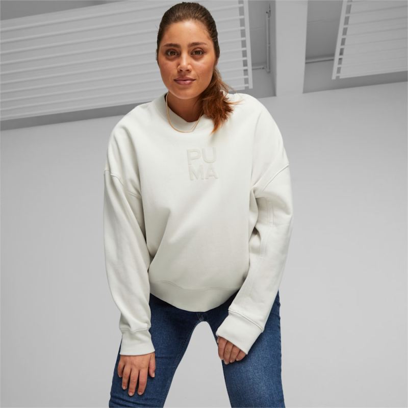 Puma | Women's Infuse Sweatshirt - Sedate Gray